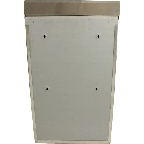 Frost Stainless Steel Wall Mount Open Top Trash Can, 16 Gallon 5 Frost Stainless Steel Wall Mount Open Top Trash Can, 16 Gallon - Image 5