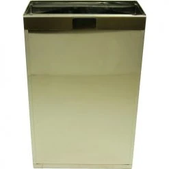 Frost Stainless Steel Wall Mount Trash Can, 11 Gallon -Cheap Trash & Recycling Store Frost code 326 back