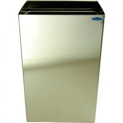 Frost Stainless Steel Wall Mount Trash Can, 15 Gallon -Cheap Trash & Recycling Store Frost code 327 front