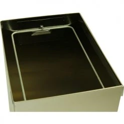 Frost Stainless Steel Wall Mount Trash Can, 15 Gallon -Cheap Trash & Recycling Store Frost code 327 open