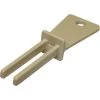 Key for Mounting Bracket for Bemis® 5-Quart & 2-Gallon Sharps Containers, Beige - Pkg Qty 10
