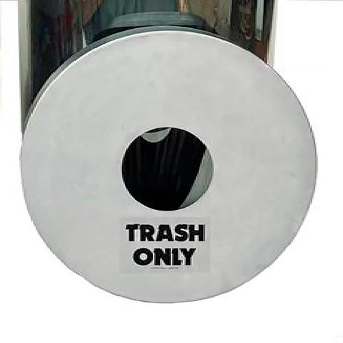 Kettle Creek Corporation Kettle Creek 40 Gal. Clear Plastic Bins, 19-1/2"D x 34"H, with Uncoated Metal Lid & Base,2 Cans/Pack 4 Kettle Creek Corporation Kettle Creek 40 Gal. Clear Plastic Bins, 19-1/2"D x 34"H, with Uncoated Metal Lid & Base,2 Cans/Pack - Image 4