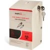 Post Medical Wall Mount Enclosure with Lock and Key, For 1 Qt. WD Series Sharps Containers