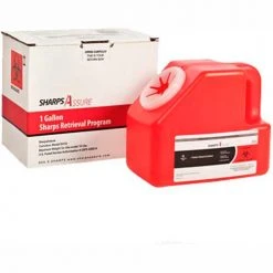 Post Medical Sharps Assure 1 Gallon Sharps Retrieval Program