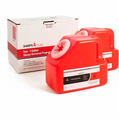 Post Medical Sharps Assure Two - 1 Gallon Sharps Retrieval Program 1 Post Medical Sharps Assure Two - 1 Gallon Sharps Retrieval Program