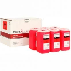 Post Medical Sharps Assure Six - 1.5 Quart Sharps Retrieval Program