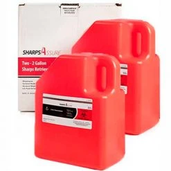 Post Medical Sharps Assure Two - 2 Gallon Sharps Retrieval Program