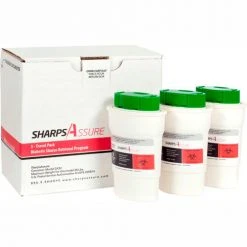 Post Medical Sharps Assure 3 - Travel Pack Diabetic Sharps Retrieval Program