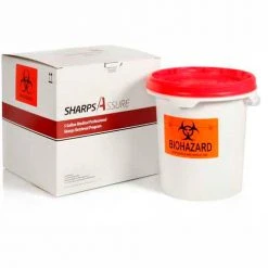 Post Medical Sharps Assure 5 Gallon Sharps Retrieval Program
