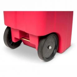 Toter 2-Wheel Medical Waste Cart, 64 Gallon Red - RMN64-00RED -Cheap Trash & Recycling Store RMN64 Red 9