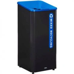 Rubbermaid® Sustain Mixed Recycling Container 23 Gal, Blue -Cheap Trash & Recycling Store RUE 2078980