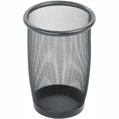 Safco® Mesh Small Round Wastebasket (Qty. 3), 3 Quart - 9716BL 1 Safco® Mesh Small Round Wastebasket (Qty. 3), 3 Quart - 9716BL