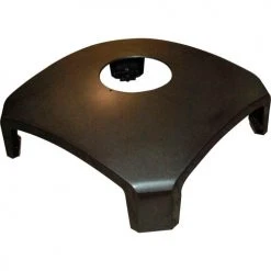 Rubbermaid® Dome Top With Hole, Sable With Hardware - FG3975M2SBLE