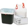 Bulk Tall Kitchen Drawstring Trash Bags - White, 13 Gallon, 0.9 Mil, 200/Box