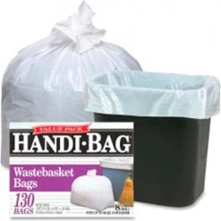 Waste Liners - White, 8 Gallon, 0.60 Mil