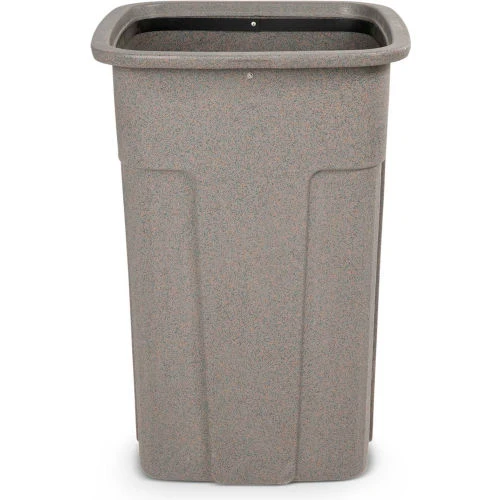 Toter Slimline Trash Can, 50 Gallon, Greystone 3 Toter Slimline Trash Can, 50 Gallon, Greystone - Image 3