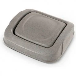 Toter Swing Door Lid, Greystone