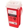 First Voice™ 2 Quart Sharps Container with OSHA Compliant Blood Borne Pathogen Training, 1 Set