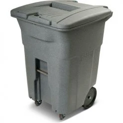 Toter Heavy Duty 2-Wheel Document Cart, 96 Gallon, Graystone - CDA96-53878 -Cheap Trash & Recycling Store TT2 CDA96 53878