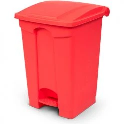 Toter Fire Retardant Step On Container, 12 Gallon, Red - SOF12-00RED 13 Toter Fire Retardant Step On Container, 12 Gallon, Red - SOF12-00RED -Cheap Trash & Recycling Store TT2 SOF12 00RED