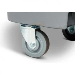 Toter Heavy Duty Two-Wheel Trash Cart w/Casters, 64 Gallon Graystone - ACC64-01GST 6 Toter Heavy Duty Two-Wheel Trash Cart w/Casters, 64 Gallon Graystone - ACC64-01GST -Cheap Trash & Recycling Store Toter 64Gallon CasterCart Gray ACC64 Casters