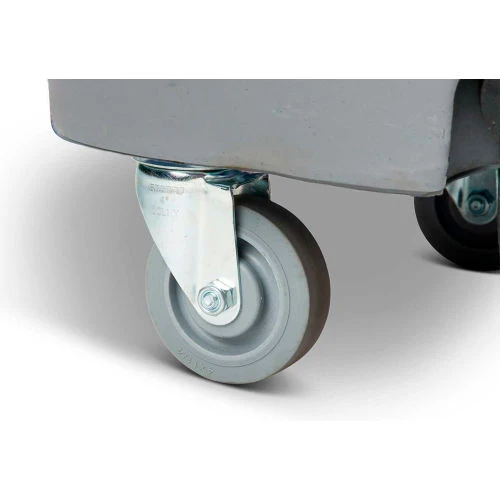 Toter Heavy Duty Two-Wheel Trash Cart w/Casters, 64 Gallon Graystone - ACC64-01GST 3 Toter Heavy Duty Two-Wheel Trash Cart w/Casters, 64 Gallon Graystone - ACC64-01GST - Image 3