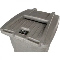 Toter Heavy Duty 2-Wheel Document Cart, 64 Gallon, Graystone - CDA64-53877 -Cheap Trash & Recycling Store Toter 64Gallon SecureDocumentCart Graystone CDA64 Lid