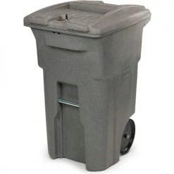 Toter Heavy Duty 2-Wheel Document Cart, 64 Gallon, Graystone - CDA64-53877