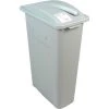Busch Systems Waste Watcher Single - Paper Only, 23 Gallon, Gray - 101025