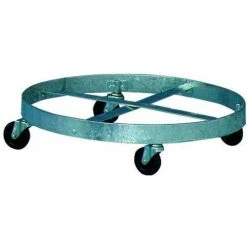 Witt Industries Drum Dolly 24" Diameter 4 Casters, Galvanized Steel - DD-200